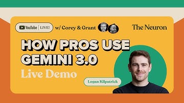 LIVE: How Pros Use Gemini 3.0 with Google DeepMind