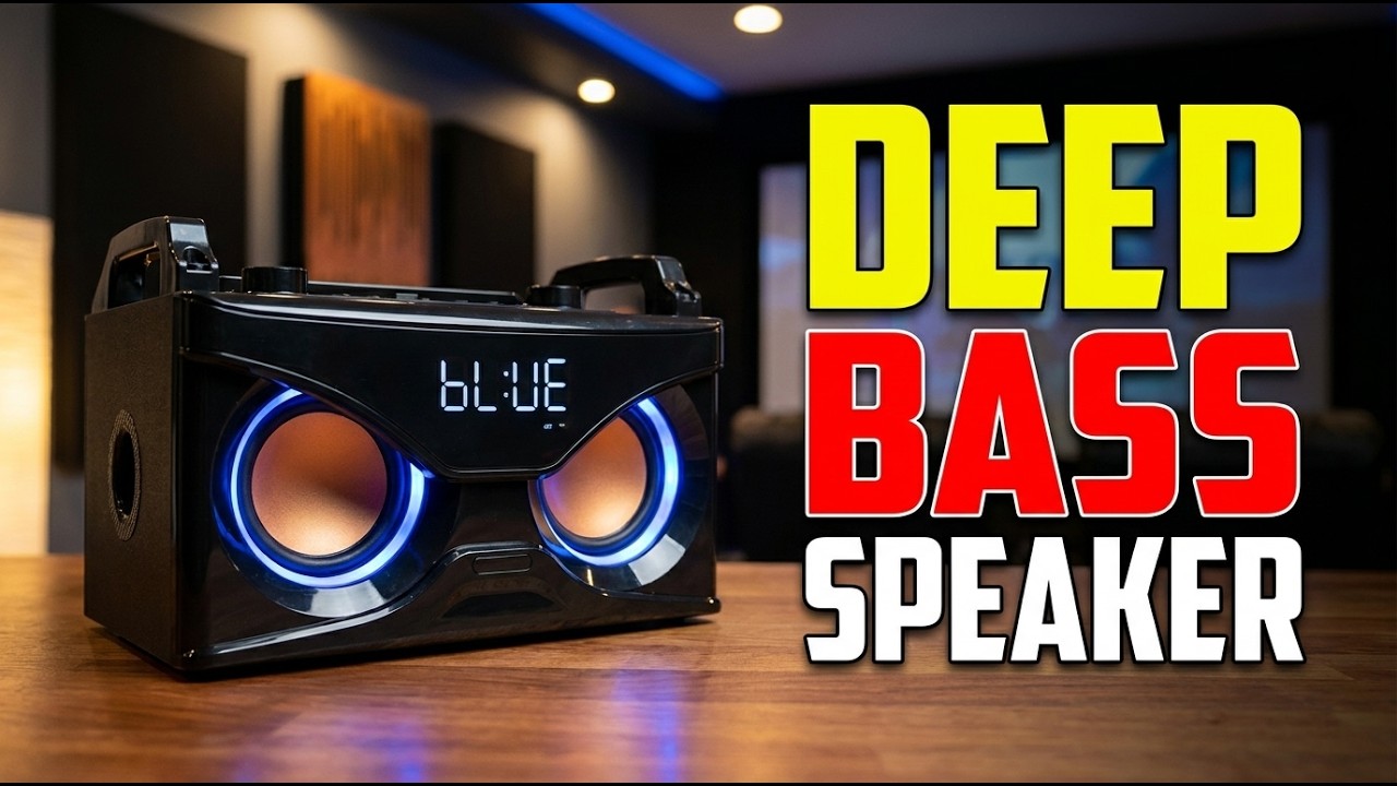 TOP 5 Best Bluetooth Speakers With Deep Bass 2026 - YouTube