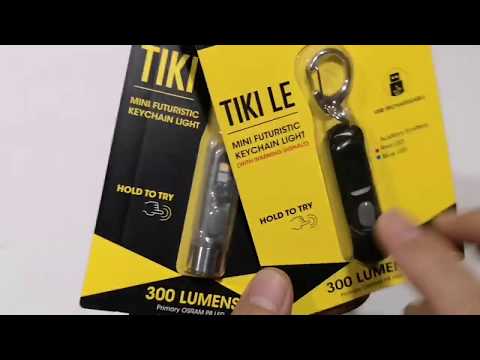 รีวิวไฟฉายพวงกุญแจ Nitecore TIKI/TIKI LE 300 lumens พร้อมหลอดรองหลายแบบ(สินค้าหมด stock)