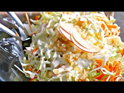 THE BEST COLESLAW RECIPE - Barbecue Side Dish