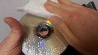 how to clean a dvd or cd for disc errors