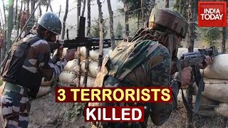 Nagrota Encounter: 3 Terrorists Killed, One Still At Large