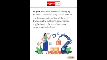Warehouse Automation & Robotics with Hyphen SCS