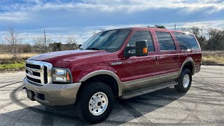 SOLD: 2003 Ford Excursion Eddie Bauer 7.3L Powerstroke Diesel 4WD**Last year for 7.3L**NEW PAINT
