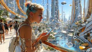 The World in 3000: A Beautiful AI Utopia Where Humans & Machines Live Together