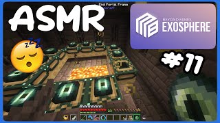 ASMR Modded Minecraft | BM Exosphere #011 | Gum Chewing, Whispers, Tingles