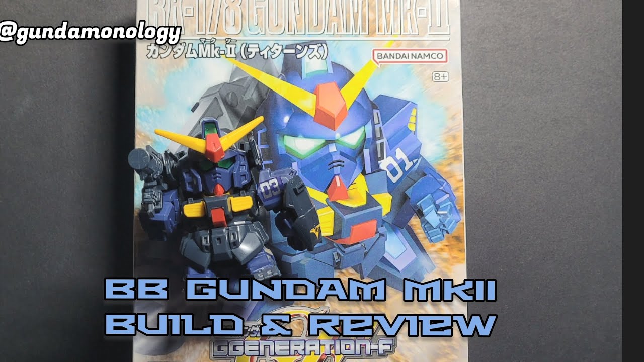 SD BB Gundam MKII Titans Build and Review - YouTube