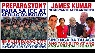 40 PULIS NG DAVAO CIY PINALITAN NG SAF PREPARASYON BA SA ICC O KAY PACQ