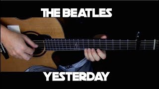 Video thumbnail of "Kelly Valleau - Yesterday (The Beatles) - Fingerstyle Guitar"