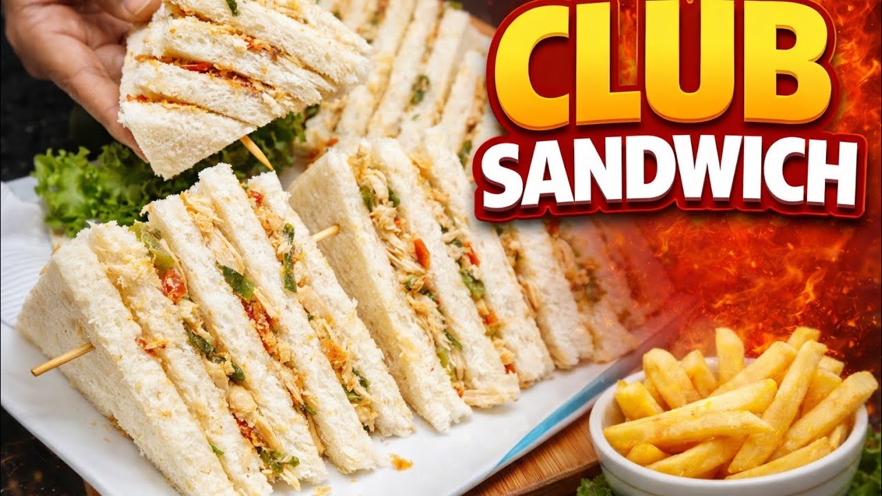 Chicken club Sandwich Ramadan special l Recipe By The Perfect Plate 🍽️ 