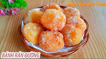 BÁNH RÁN ĐƯỜNG NHÂN ĐẬU XANH NGON KHÓ CƯỠNG