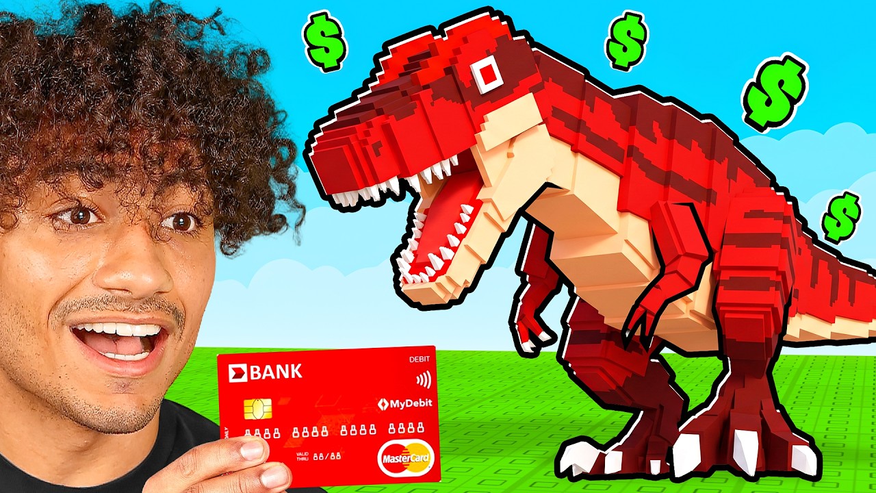 Spending $8,592,678 For The STRONGEST DINOSAUR In Roblox..