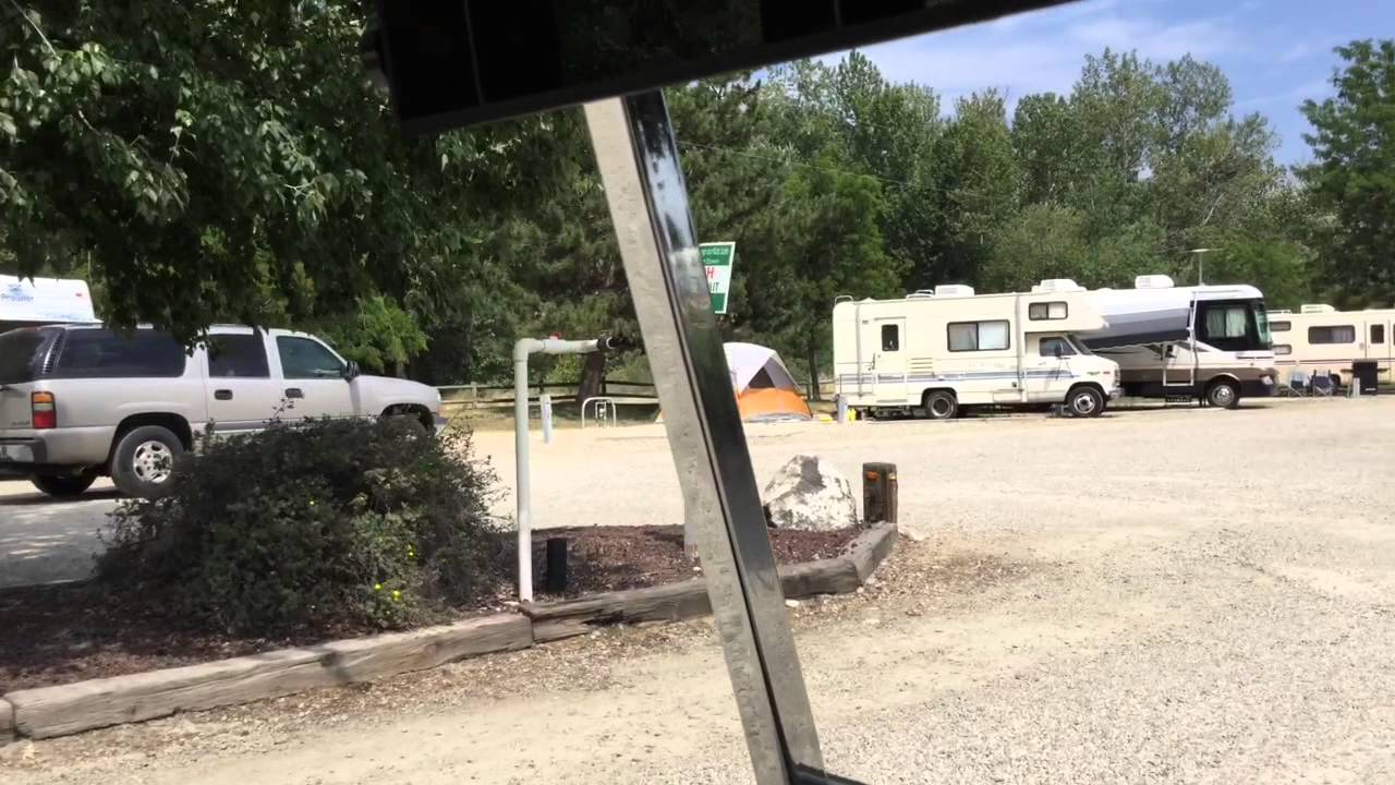 RV park on Boise River hosting many Jaialdi visitors YouTube