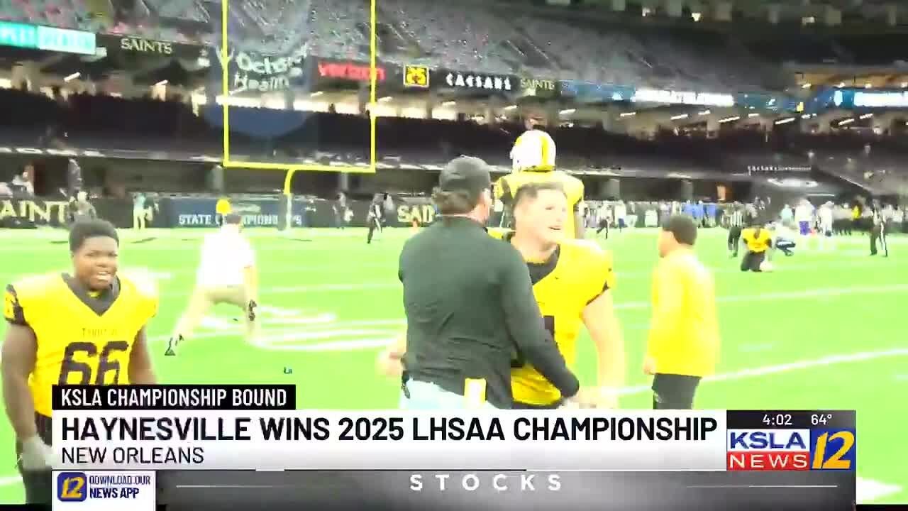 Haynesville defeats Mangham at Superdome to win state championship