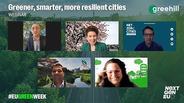 Greener, smarter, more resilient cities Webinar Highlights