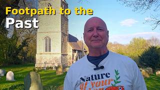 Walking an Ancient English Woodland Footpath/ Overhall Grove Nature Reserve