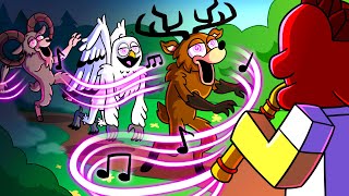 99 Nights, But Every Animal is TAMED?! (Cartoon Animation)
