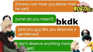 Treat you better: bkdk one-shot, bakudeku, mha