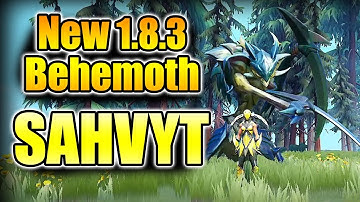 1.8.3 New Behemoth Sahvyt | Dauntless