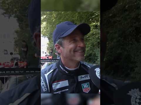 Video Interview of Patrick Dempsey at Goodwood Festival of Speed 2025