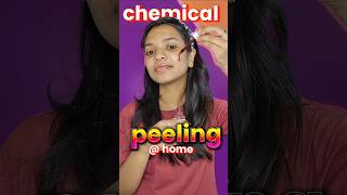 Chemical peel 🧪#ordinary #shortsvideo #shortsfeed