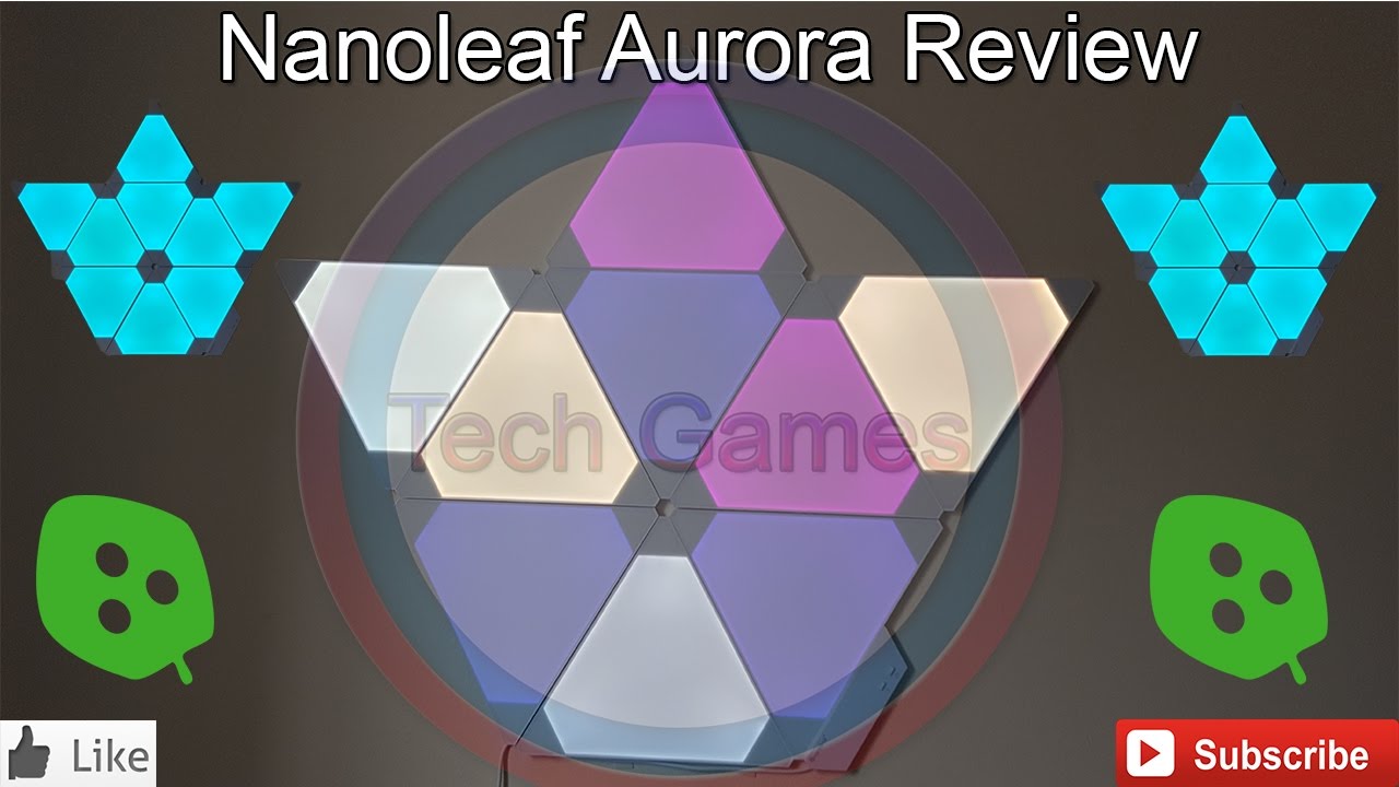 Nanoleaf Aurora Review - YouTube