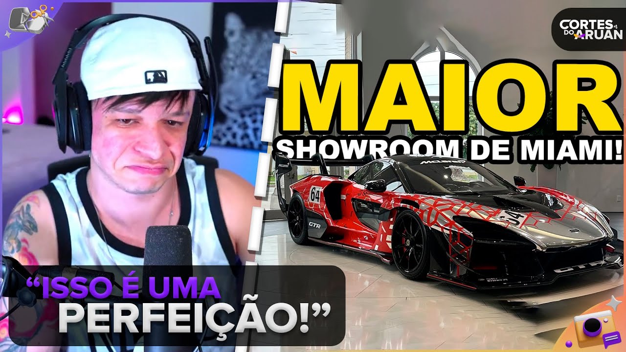 ARUAN REAGE: O MAIOR showroom de ESPORTIVOS de MIAMI! Visitando a The Collection! (LUCAS CHERUBINI)