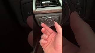 2019 Ford Fusion - How to Operate the Headlights 2019 2020 Ford Fusion Energi Headlamp Demonstration