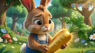Bunny and the Magic Carrot | Moral Stories in Hindi | @KidzBugTV | Funny kids story
