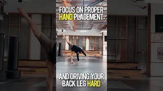 How to CARTWHEEL! #howto #cartwheel #tutorial #gymnastics #tricking #martialarts #tips #fitness
