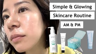 Dewy & Anti Aging Korean Skincare Routine For dry skin (AM&PM) | Simple and affordable