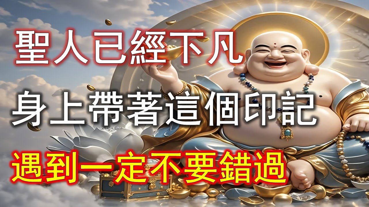 救世紫薇聖人已經下凡，身上帶著這個印記，遇到一定不要錯過！他將引領世界發生驚天巨變。#佛說#因果#智慧