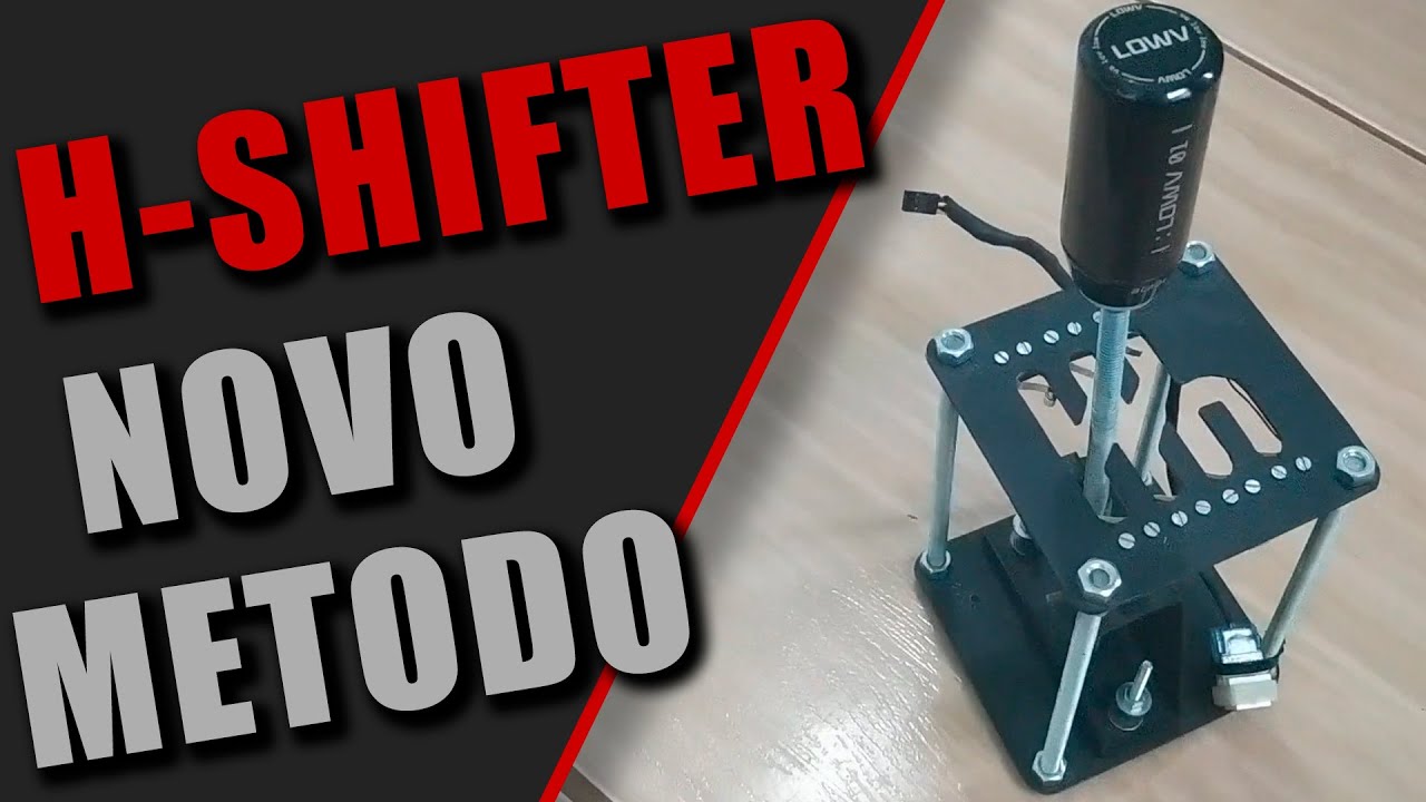 H Shifter super resistente todo em metal - Novo método