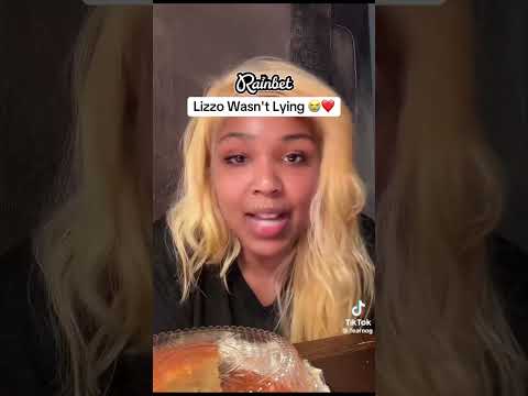  Y ALL I Thought Lizzo Was Exaggerated LizzoKnew LifeChangingBite FoodieTears DramaQueenEats