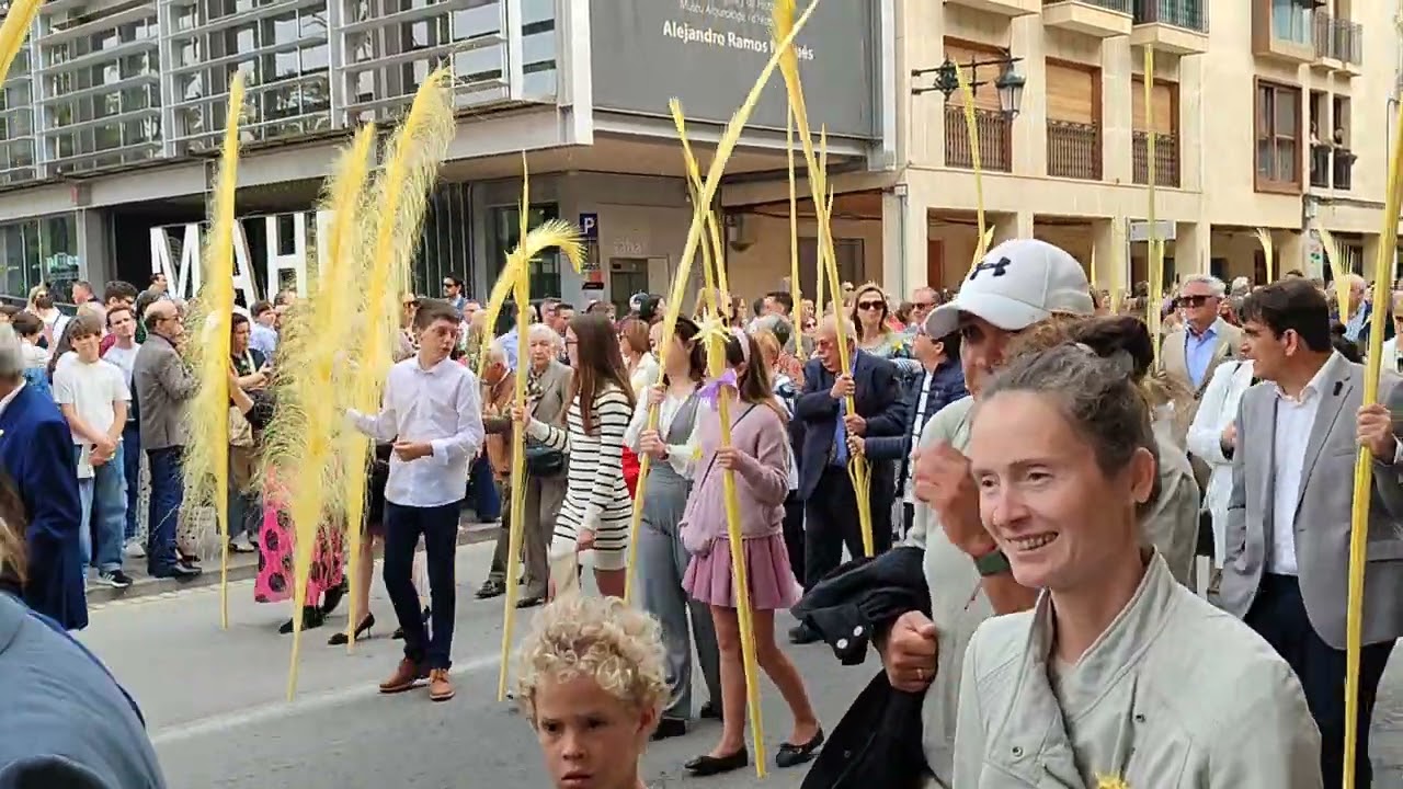 PROCESIÓN DE DOMINGO DE RAMOS 2025, ELCHE / ELX (Alicante / Alacant)