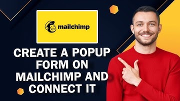 How To Create A Popup Form On Mailchimp And Connect It | Easy Tutorial