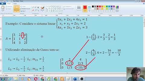 Cálculo Numérico - Aula 3 - Fatoração LU
