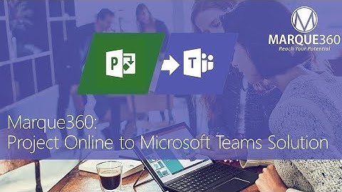 Demo of Project Online and Teams integration