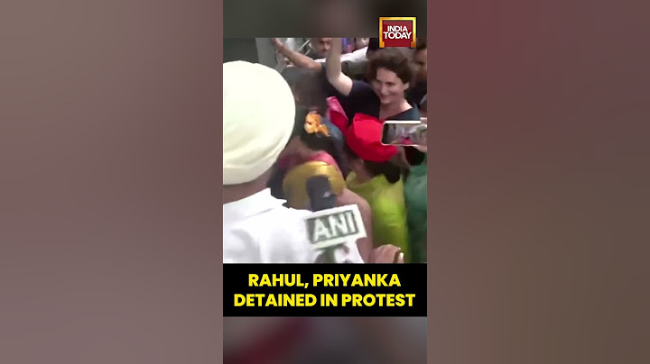 Delhi Police Detains Rahul Gandhi, Priyanka Gandhi & INDIA Bloc MPs During Protest March
