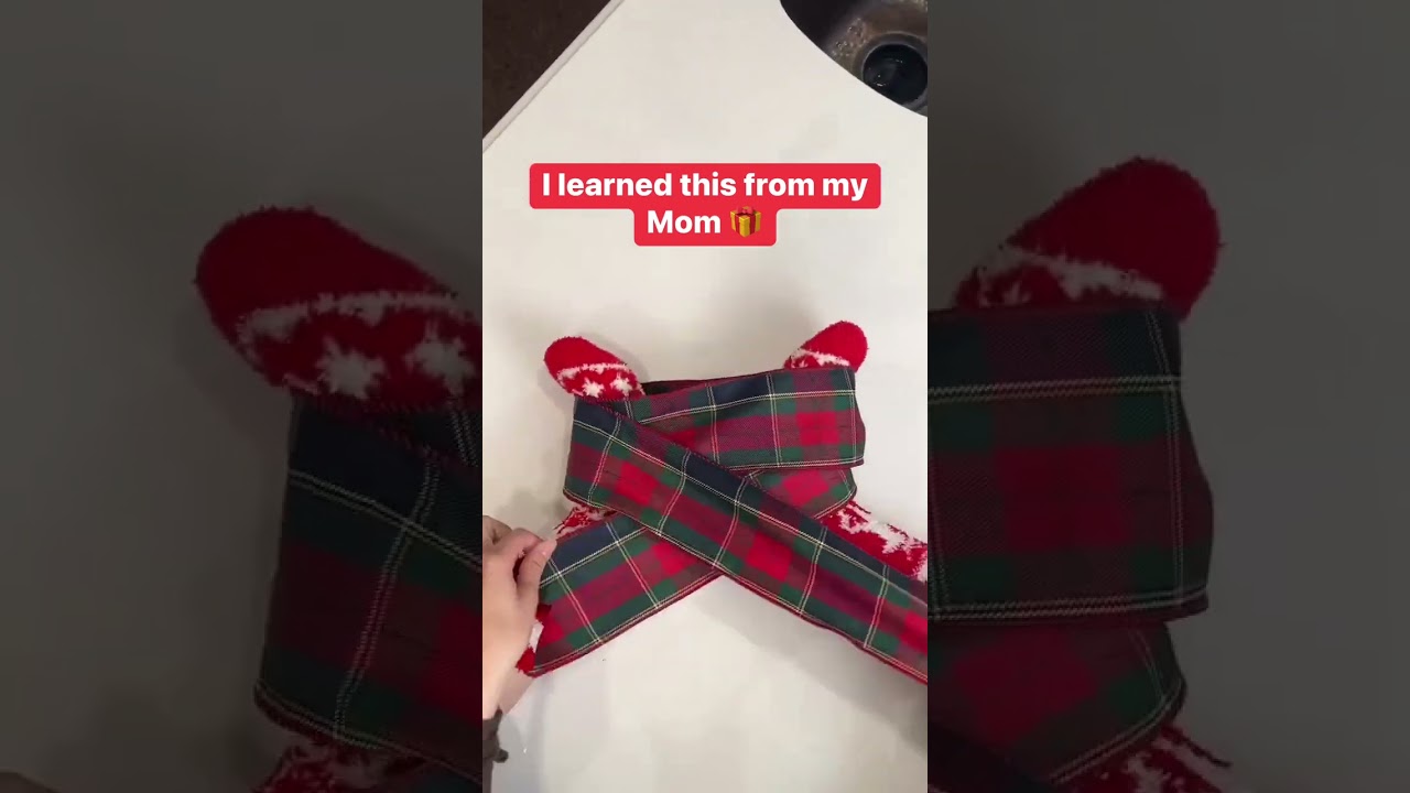 Easy Holiday Bow 🎁😱 