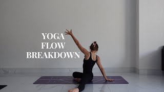 Yoga Flow Breakdown (IG reel, no warm up) | episode 4