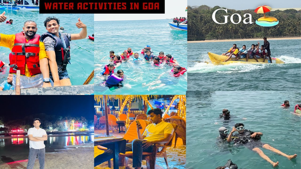 Water activities in Goa | scuba diving | Ajay vayle 