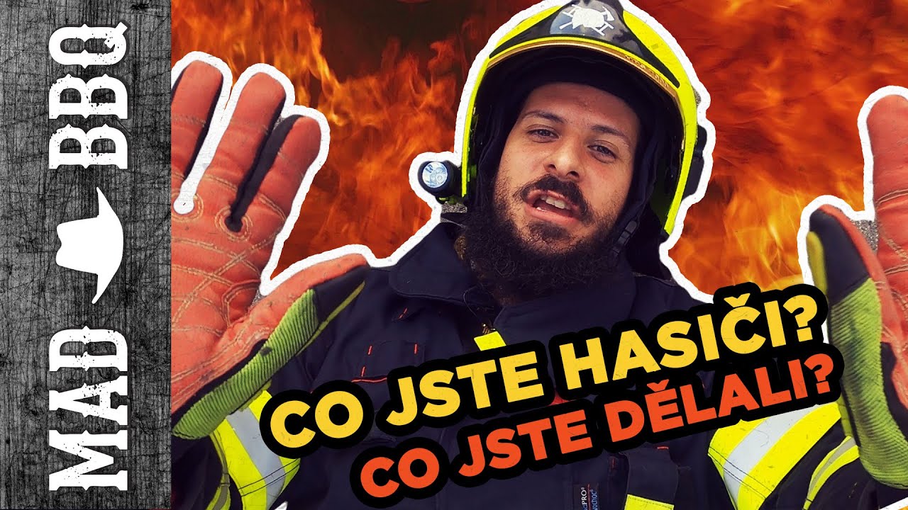 Co jste hasiči? | Velký vlog - jak se žije hasičům | Průhonice | MAD BBQ