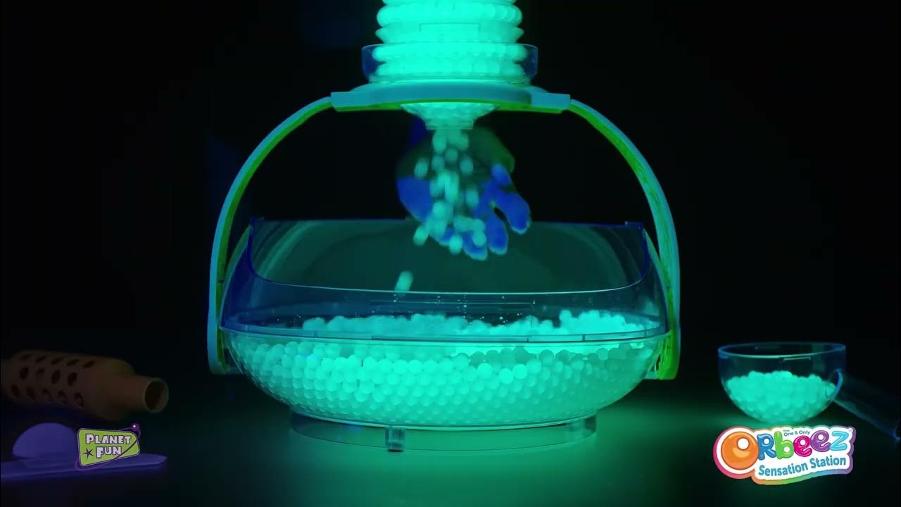 Orbeez Sensation Station with Glow in the Dark Water Beads YouTube