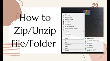 How to Zip/Unzip file/folder || Extract zip file || zip to unzip || on laptop/ computer