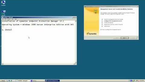 Symantec Endpoint Manager Protection 12.1 Installation