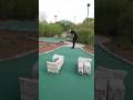 Luckiest Putts You’ll Ever See 😱 #golf #minigolfing #minigolf