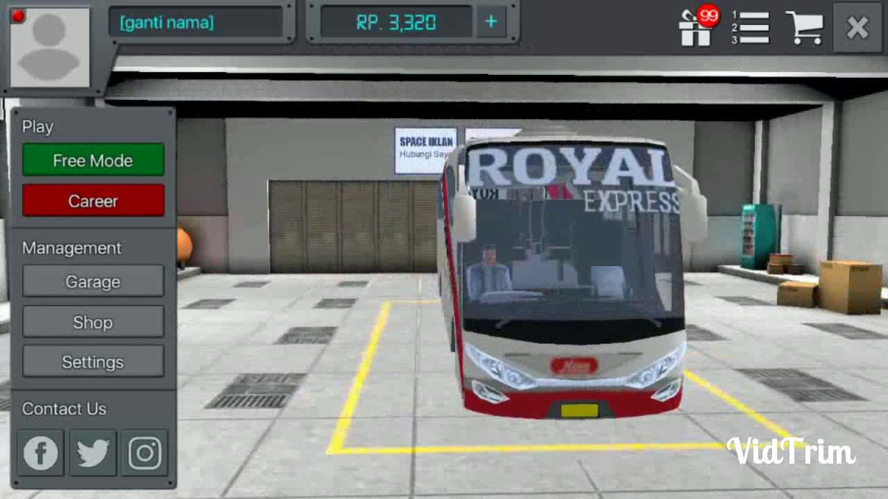 London Express Bd Bus Skin Bus Simulator Indonesia