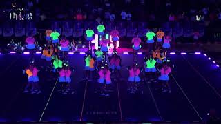 10/18 HHS Cheer Blacklight Pep Rally