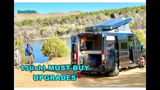 See the 15(ish) top items to buy for your Winnebago Solis. Also applies to Thor and other campers...